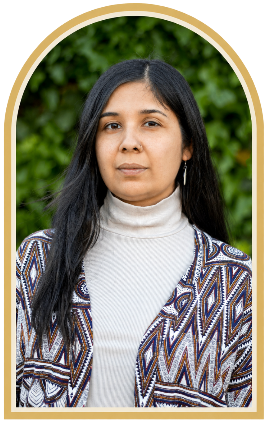 Singh-Bahadur Szilvia portréja